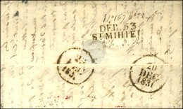 DEB. 53 / ST MIHIEL Sur Lettre Avec Texte Daté De Vendôme. 1831. - TB / SUP. - R. - 1801-1848: Précurseurs XIX