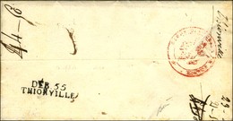 DEB. 55 / THIONVILLE Sur Lettre Avec Texte De Paris Daté 1815. - TB / SUP. - 1801-1848: Vorläufer XIX