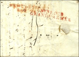 P.16.P. / SAINTES Sur Lettre Avec Texte Daté 1808 Pour Le Royaume De Westphalie Réexpédiée à Colmar. Au Verso, N° 31 DEB - Marques D'armée (avant 1900)