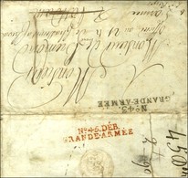 N° 43 / GRANDE ARMEE Sur Lettre Avec Texte Daté De Varsovie Le 11 Mai (1807 Ou 1808) Pour Postdam. Au Verso, N° 45 DEB.  - Army Postmarks (before 1900)