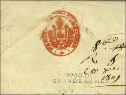 61 / ST OMER Rouge Sur Lettre Avec Texte Daté De St Omer Le 21 Octobre 1807 Contenant Un Billet Souscrit Au Camp Près Bo - Legerstempels (voor 1900)