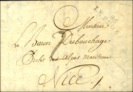 85 / LE PUGET Sur Lettre Avec Texte Daté Le 29 Octobre 1813 Pour Nice. - TB. - R. - 1792-1815 : Departamentos Conquistados