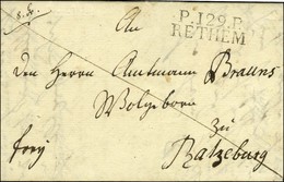 P.129.P. / RETHEM Sur Lettre Avec Texte Daté 1813. - SUP. - R. - 1792-1815: Départements Conquis