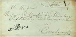 130 / LENGERICH Sur Lettre Avec Texte Daté 1812. - SUP. - R. - 1792-1815: Veroverde Departementen