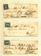 Archives De 44 Lettres Entre 1852 Et 1870. - B / TB. - Colecciones Completas