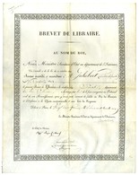 BREVET DE LIBRAIRE. - Altri & Non Classificati