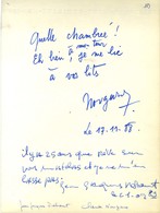 NOUGARO Claude (1929-2004), Auteur, Compositeur Et Interprète. - Other & Unclassified