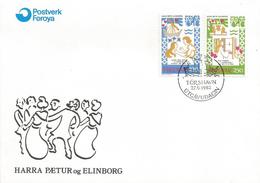 Faroer 1981 Torshavn Middle Age Folktales Mythology FDC Cover - Mitología