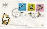 LOT 48 - ISRAEL N°587/89 Sur FDC - Animaux - Oiseaux - - Schwalben