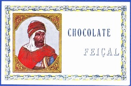 Old Label/ Ancienne  Etiquette - CHOCOLATE Feiçal / Portugal, 1880 To 1910 - Chocolat