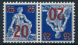 Zumstein K16 / Michel K16 - Postfrisch/** / Neuf Sans Cahrnière - Tête-bêche