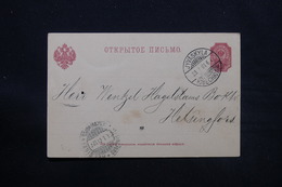 FINLANDE - Carte De Correspondance De Jyväskylä En 1901 ( Administration Russe ) - L 28078 - Briefe U. Dokumente