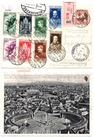 1936 Vaticano Stampa Cattolica Su Cartolina Raccomandata Per La Germania - Lettres & Documents