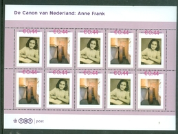 RARE * ANNE FRANK * COMPLETE BLOCK * MINT N/h * JEWISH * NETHERLANDS BLOK BLOC BLOCK - Jewish