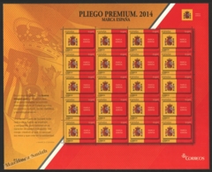 Espagne - Spain - España - Premium Sheet 2014 - Yvert 4581, Marca España - MNH - Full Sheets