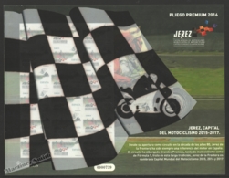 Espagne - Spain - España - Premium Sheet 2016 - Yvert 4763, City Of Jerez, World Capital Of Motorcycling - MNH - Full Sheets