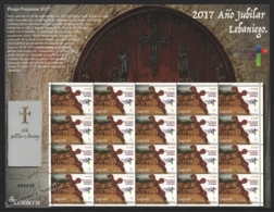 Espagne - Spain - España - Premium Sheet 2017 - Yvert 4860, Jubilar Year Of Liebana - MNH - Full Sheets