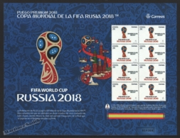 Espagne - Spain - España - Premium Sheet 2018 - FIFA, Football World Cup Russia - MNH - Ganze Bögen