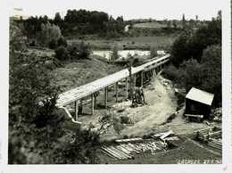 31..photo..haute Garonne...construction De La Passerelle De Lagréze - Other & Unclassified