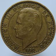 LaZooRo: Monaco 50 Francs 1950 VF / XF - 1949-1956 Anciens Francs