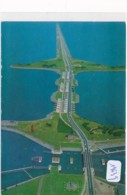 CPM Gf -19639-Pays Bas -  Panorama Afsluitdijk  Stevinsluizen-Envoi Gratuit - Den Oever (& Afsluitdijk)