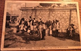 CPA, A.O,  Érythrée, Eritréa, Indigene Alla Fonte...con Recipienti Novecentisti - Erythrée