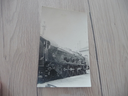 Photo Format Carte Photo L.Herman   Train Locomotive Laroche RLM Type Montain 241C1 - Trenes