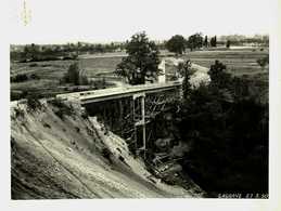 31..photo..haute Garonne...construction De La Passerelle De Lagréze..2 - Other & Unclassified