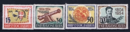 Jugoslawien Mi 751 - 754 Postfrisch/neuf Sans Charniere /MNH/**  1954 - Ongebruikt