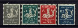 Pays-Bas - 1929-30 - N° 223/226 - Neufs X - Trace De Charnière - B/TB - - Nuevos