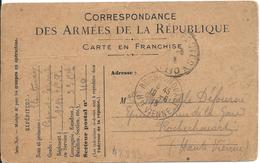 Lot N°48895  Carte Des Prisonniers De Guerre Du 19/06/1918 - Guerre (timbres De)