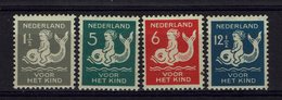 Pays-Bas - 1929/30 - N° 223-226  - X - Neuf Trace De Charnière  -TB - - Nuevos