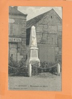 CPA -  Attichy   - Monument Aux Morts - Attichy