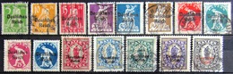 ALLEMAGNE Empire                  N° 118A/118Q                     OBLITERE - Used Stamps