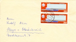 1966, DDR, "Neues Gebäude Der Weltgesundheitsorganisation In Genf",  Echt Gelaufen - Sobres Privados - Usados