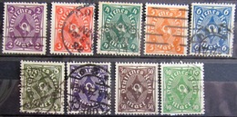 ALLEMAGNE Empire                  N° 205/213                      OBLITERE - Used Stamps