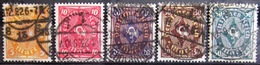 ALLEMAGNE Empire               MICHEL   N° 205/209                      OBLITERE - Used Stamps