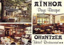 64 - AINHOA : Hotel Restaurant OHANTZEA - CPSM CPM Grand Format - Pyrenées Atlantiques - Ainhoa