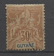 Guyane   N° 38  Oblittéré   B/ TB .......    - Usados