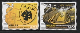 Greece 2018 AEK – 50 Years Since The Basketball European Cup Winners’ Cup Set MNH - Neufs