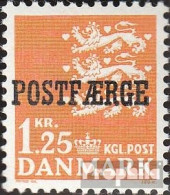 Dänemark PA40 (kompl.Ausg.) Postfrisch 1965 Paketmarke - Paketmarken