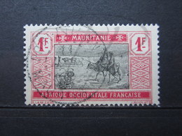 VEND BEAU TIMBRE DE MAURITANIE N° 31 , OBLITERATION " PORT-ETIENNE " !!! - Used Stamps