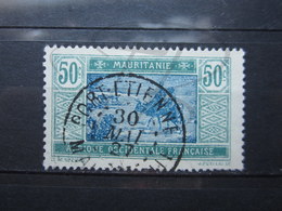 VEND BEAU TIMBRE DE MAURITANIE N° 46 , OBLITERATION " PORT-ETIENNE " !!! - Gebraucht