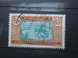 VEND BEAU TIMBRE DE MAURITANIE N° 48 , OBLITERATION " PORT-ETIENNE " !!! - Gebraucht