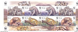 2017. Tajikistan, WWF, Wild Cat Manul, Sheetlet Perforated, Mint/** - Tadschikistan