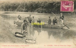 Sports, Loisirs, Pêche, La Pêche De L'alose Dans L'Adour, Beau Document - Angelsport