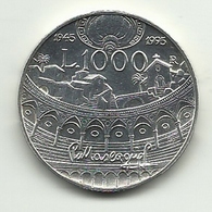 1995 - Italia 1.000 Lire Mascagni     ----- - Commemorative