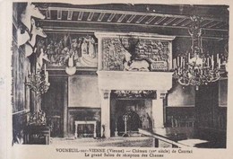 Vouneuil Sur Vienne Chateau Le Grand Salon    1919 - Vouneuil Sur Vienne