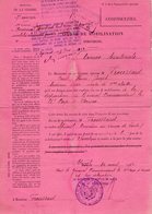 VP14.880 - MILITARIA - EPINAL X CHAUMONT 1914 - Ordre De Mobilisation Concernant Le Soldat FROUSSARD Médecin à PARIS - Documenten