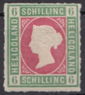 MiNr. 4, *, Falzrest, Altsignatur - Heligoland